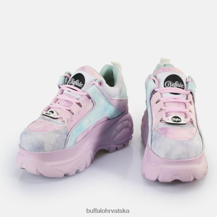 pastel multi Buffalo klasične tenisice niske veganske |tenisice TDD6T667